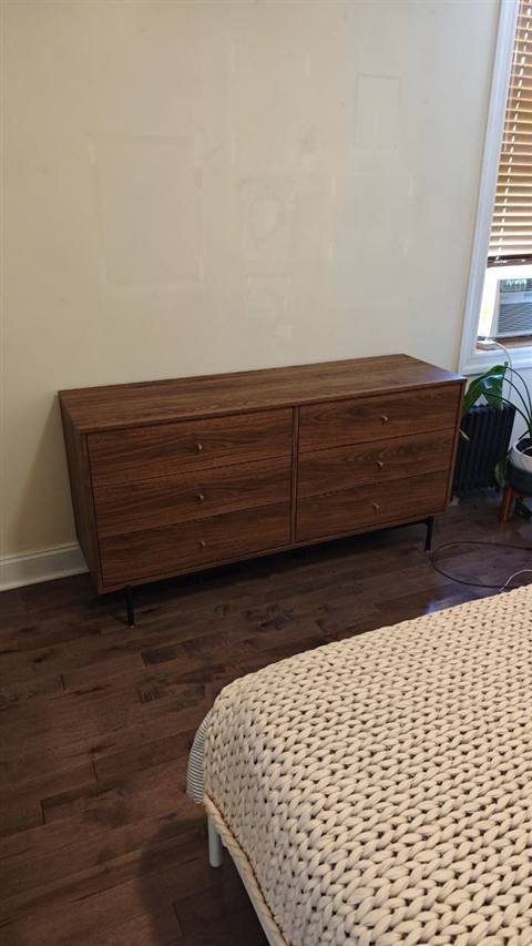 Walnut dresser