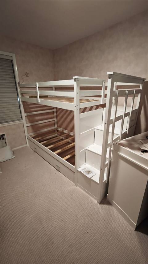 Bunk bed with stairs